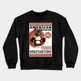 American Boxer Crewneck Sweatshirt